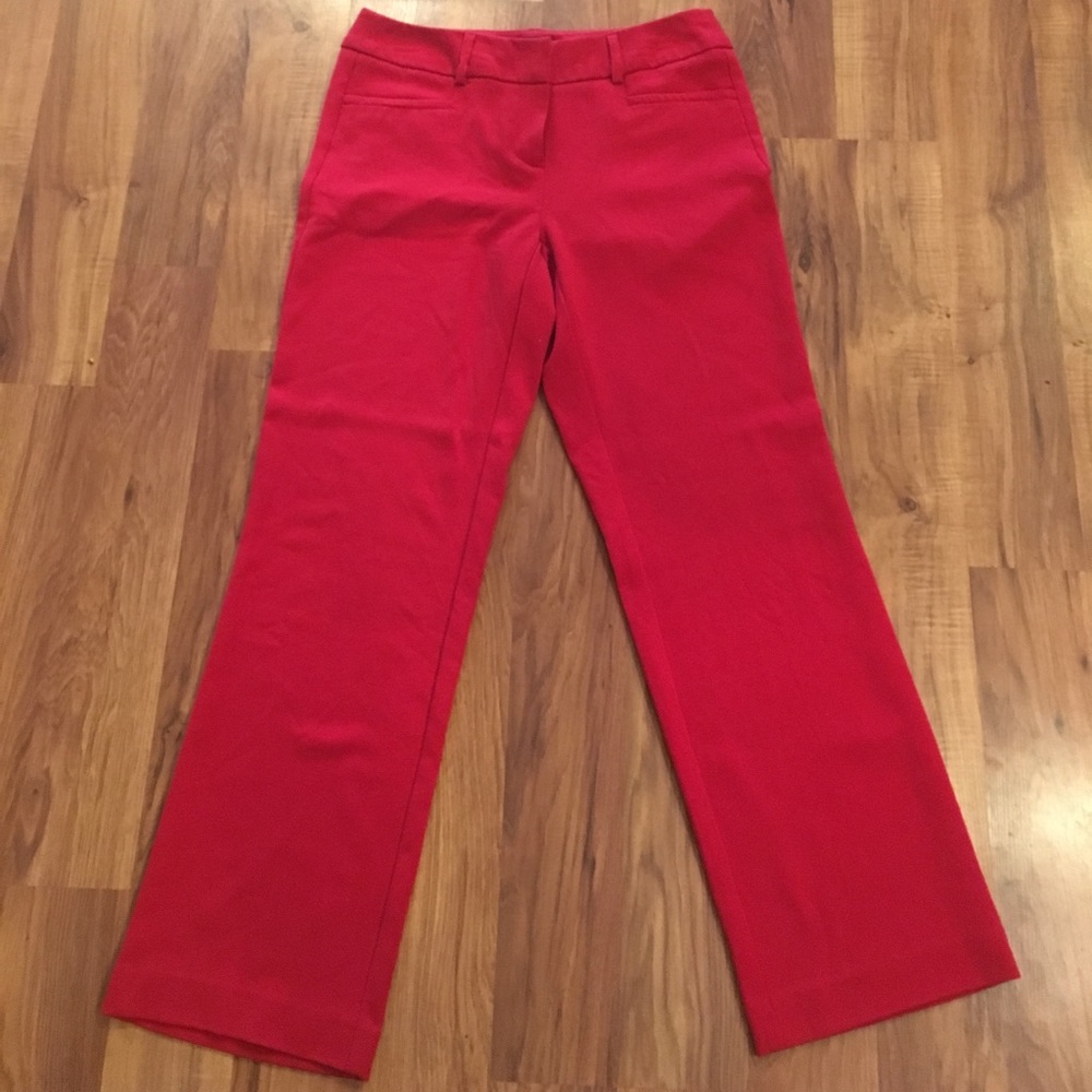 Apt 9 Modern Fit Red Slacks